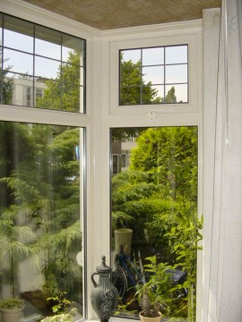 Binnen afwerking kozijn